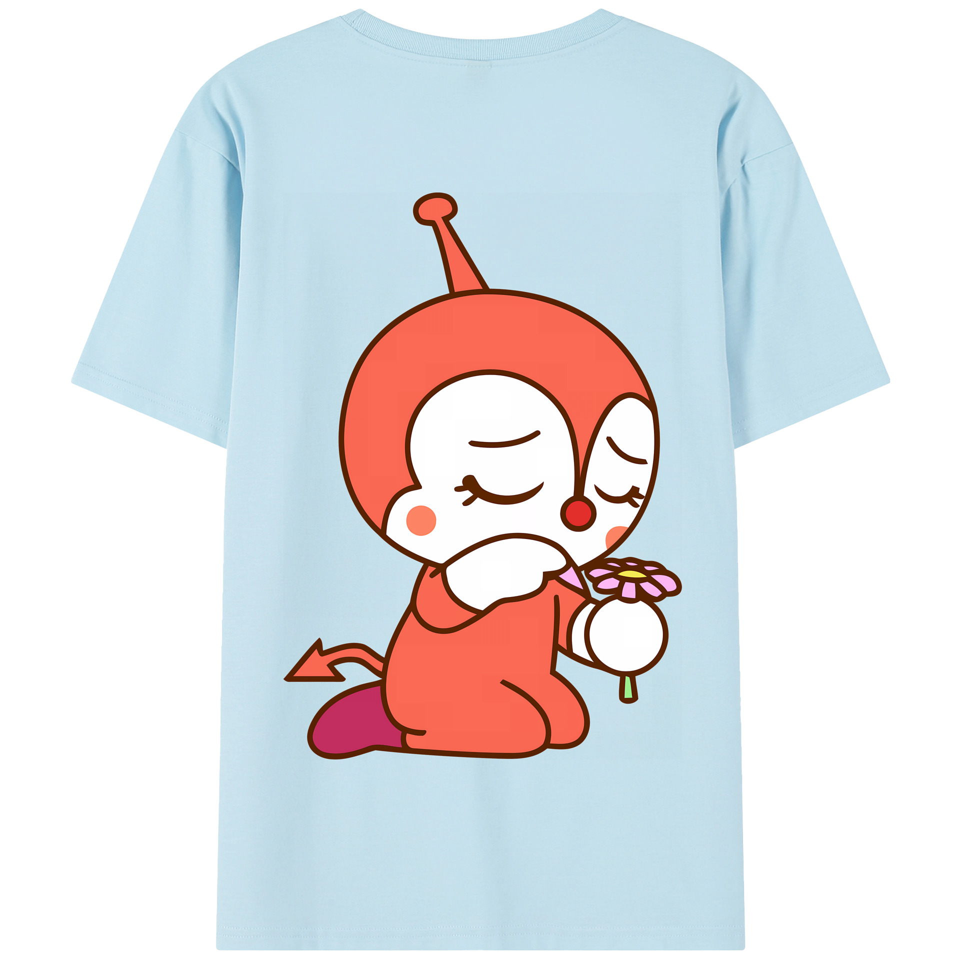 （画像用） アンパンマン Anpanman 綿100％半袖Tシャツ（背面プリント）